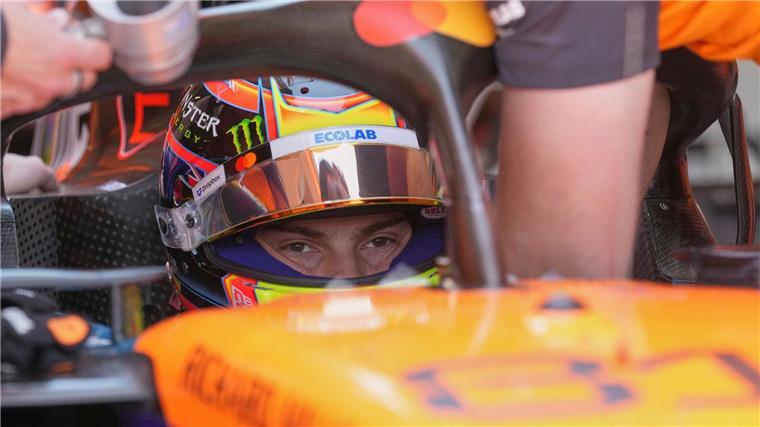 Formel 1 in Imola: Piastri schon wieder Tagesbester Schon wieder schnell in Imola: WM-Spitzenreiter Oscar Piastri.