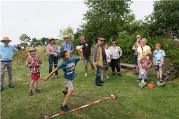 Schottisch-Friesischer Mehrkampf in Butjadingen. - Foto: Rademann