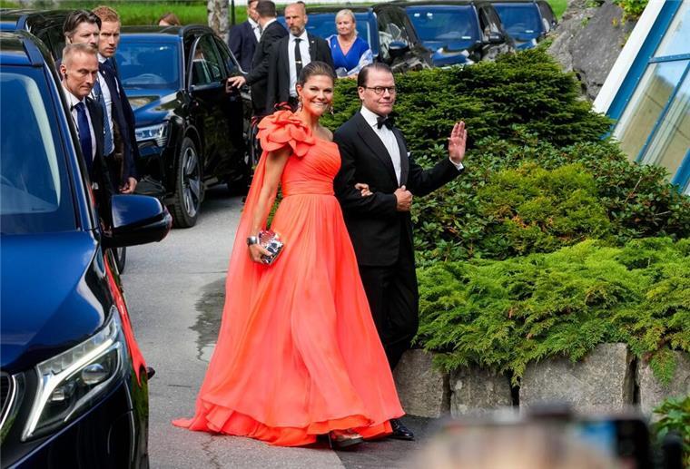 Schwedens Kronprinzessin Victoria mit ihrem Mann Prinz Daniel.