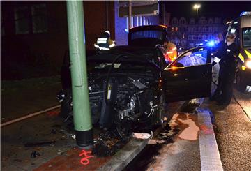Schwerer Unfall auf der Stresemannstraße in Lehe.