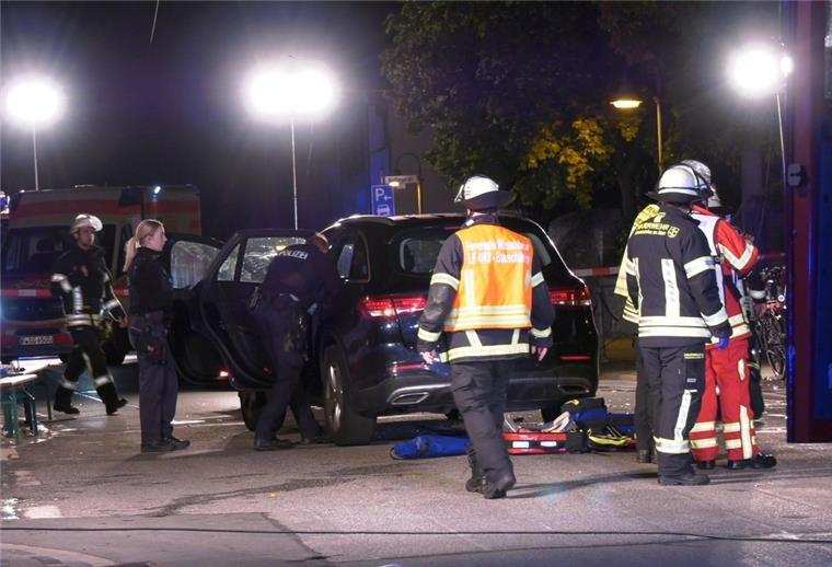 Schwerer Unfall in Rüsselsheim.