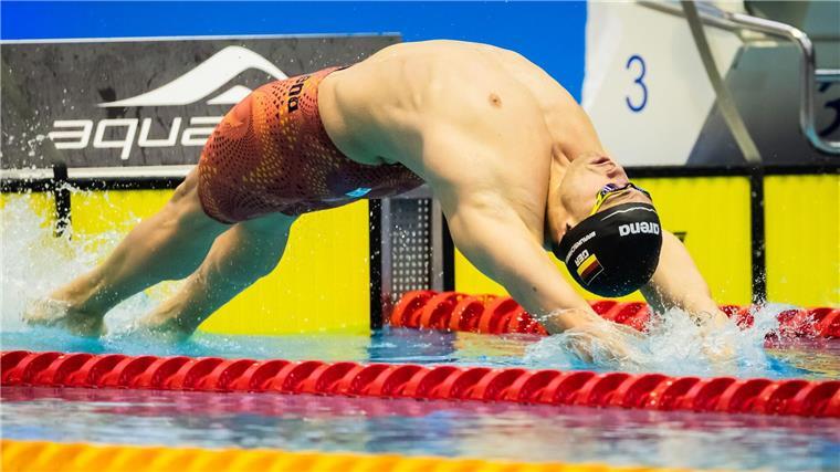 Schwimmen hilft Ole Braunschweig bei der Konzentration