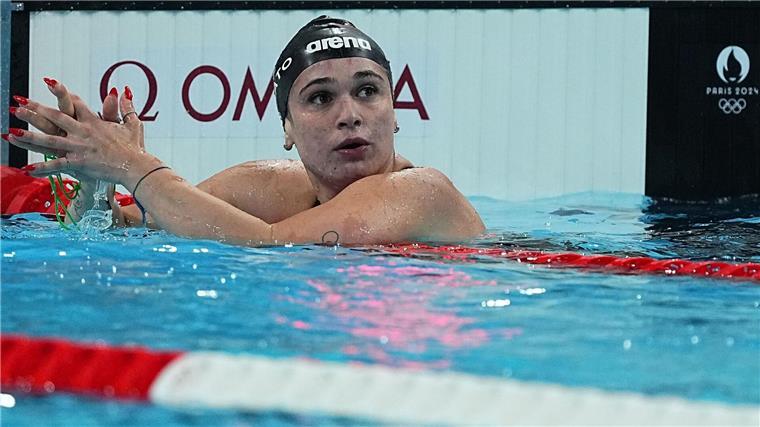 Italienische Schwimmerinnen nach Diebstahl gesperrt Schwimmerin Benedetta Pilato hat Ärger außerhalb des Beckens