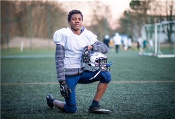 Seahawks-Talent Dawens Albers ist ein Talent auf der Receiver-Position.