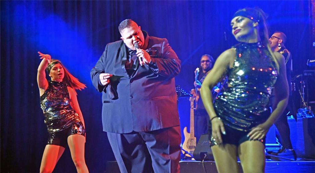 Seaside Jam in der Stadthalle mit der Soulfood Night. Big Jano Green. Foto Sches...