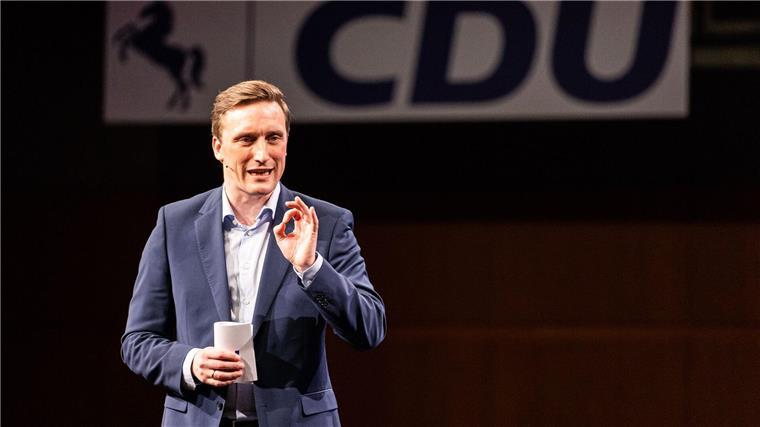 Sebastian Lechner (CDU) spricht.