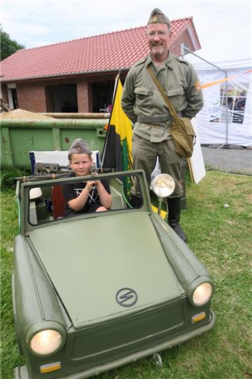 Seifenkistenrennen in Feldhausen 2019.