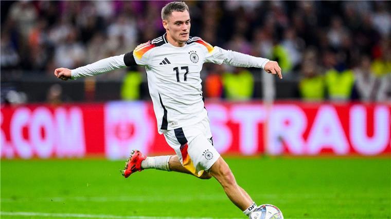 Sein Einsatz gegen Frankfurt bleibt offen: Leverkusens Nationalspieler Florian Wirtz. 