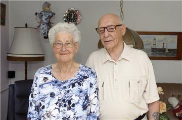 Seit 60 Jahren Seite an Seite: Giesela und Albert Knöller heirateten am 13. Oktober 1956. 
