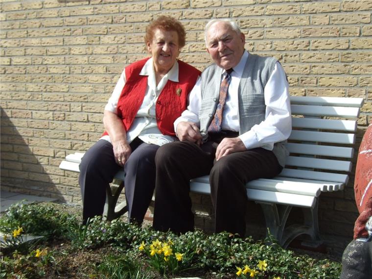 Seit 70 Jahren sind Elfriede und Heinrich Kornahrens verheiratet.