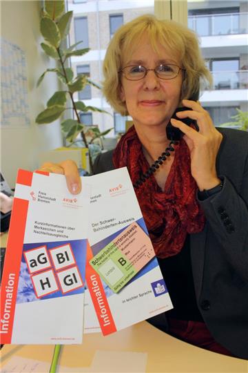 Seit gut einem Jahr arbeitet Hanna Hillebrandt  als Behindertenlotsin der Seestadt.