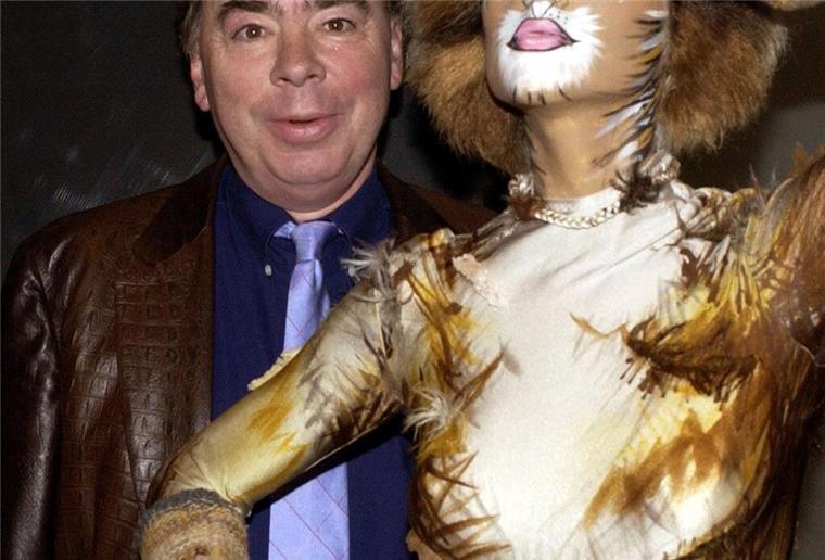 Musical „Cats“ kehrt 2025 nach Deutschland zurück Seit mehr als einem halben Jahrhundert dominiert Musical-Papst Andrew Lloyd Webber mit seinen Shows die großen Bühnen am Broadway und im Londoner West End (Archivbild).