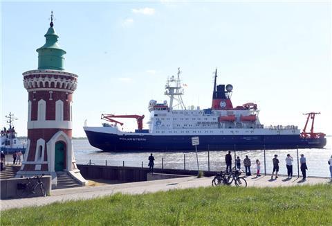 Seit Sonntag (12. Mai) ist die „Polarstern“ wieder in ihrem Heimathafen Bremerhaven.