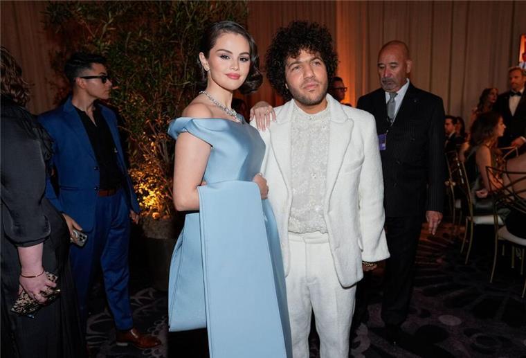 Verletzlichkeit als Markenkern: Neues Album von Selena Gomez Selena Gomez und Benny Blanco sind seit 2023 ein Paar (Archivbild).