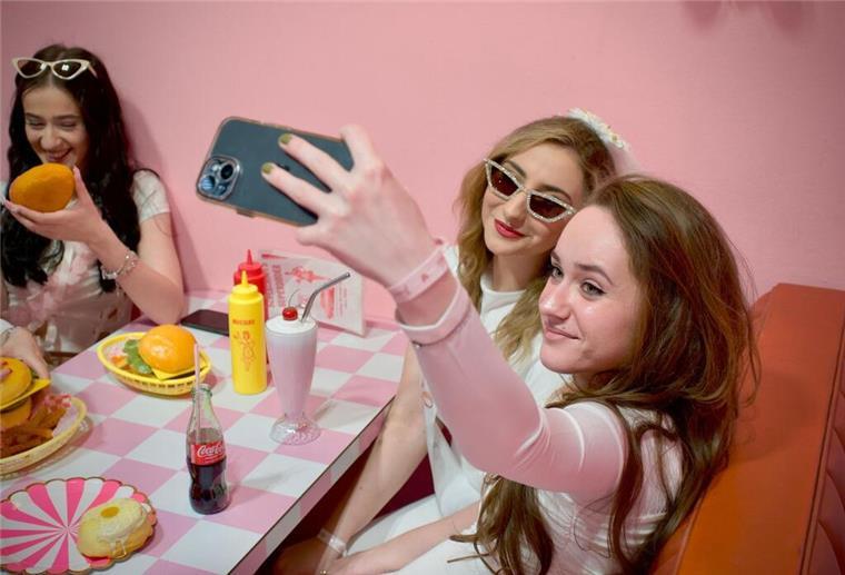 Selfies sind beliebt.