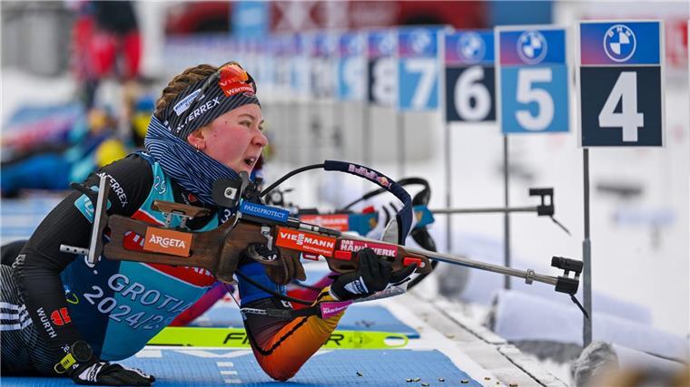 Wenn der Boden bebt: Grotians Rückkehr nach Oberhof Selina Grotian freut sich auf stimmungsvolle Atmosphäre in Oberhof.