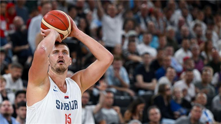 Favoriten, Stars, TV: Was man über Basketball-EM wissen muss Serbiens Nikola Jokic ist der Star der Basketball-EM. (Archivbild)