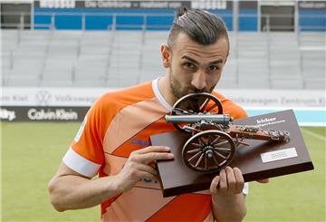 Serdar Dursun hat in der abgelaufenen Saison die Torjägerkanone bekommen.