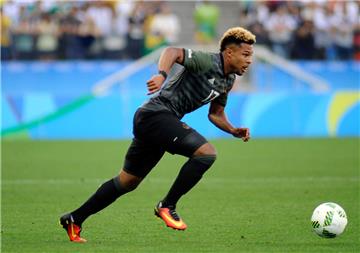 Serge Gnabry war beim 2:0-Erfolg der deutschen Olympia-Elf gegen Nigeria ein unermüdlicher Antreiber. 