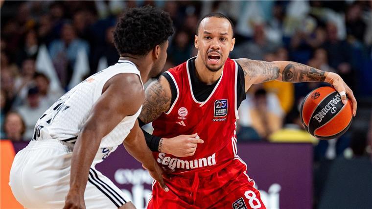 Shabazz Napier (r) war gegen Madrid bester Münchner Werfer.