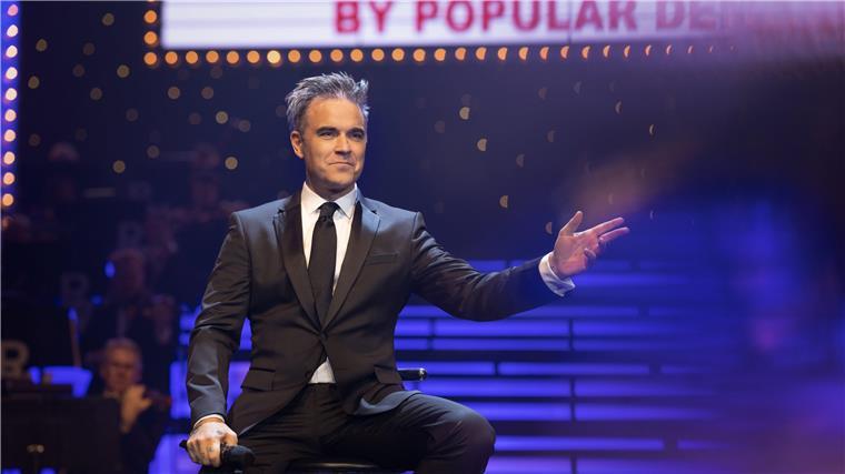 Show-Man und Entertainer: So kennt man Robbie Williams.