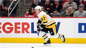 Sidney Crosby von den Pittsburgh Penguins stellte gegen die Buffalo Sabres in der NHL einen Rekord auf.