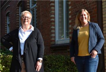 Sie wollen in Zeven durchstarten: Silke Martens und Mareike Kerouche (rechts).