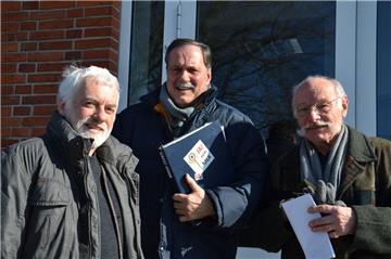 Sie wollen nichts unversucht lassen, das MLK zu retten: Dirk Röver, Jürgen Kubenk und Dr. Dieter Stahlke (von links).