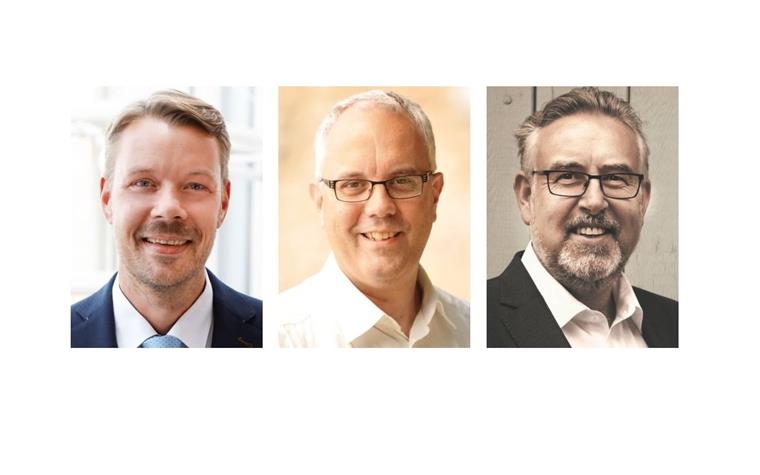 Zeven: Bürger fühlen Kandidaten auf den Zahn Sie wollen Samtgemeindebürgermeister in Zeven werden (von links): Henning Fricke (SPD), Norbert Wolf (CDU), Dirk Glaß (unabhängiger Bewerber).
