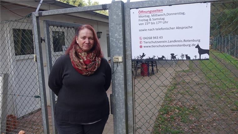 Silke Wingen und ihr Team vom Tierschutzverein für den Landkreis Rotenburg sind bereit, wieder Fundtiere aufzunehmen.