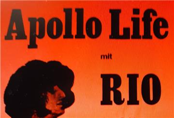 Silverio de Luca nannte sich als Diskjockey Rio. Er tourte als einer der ersten professionellen DJs durch Deutschland. Seine „Music in another dimension“ kam beim Publikum im Apollo bestens an.