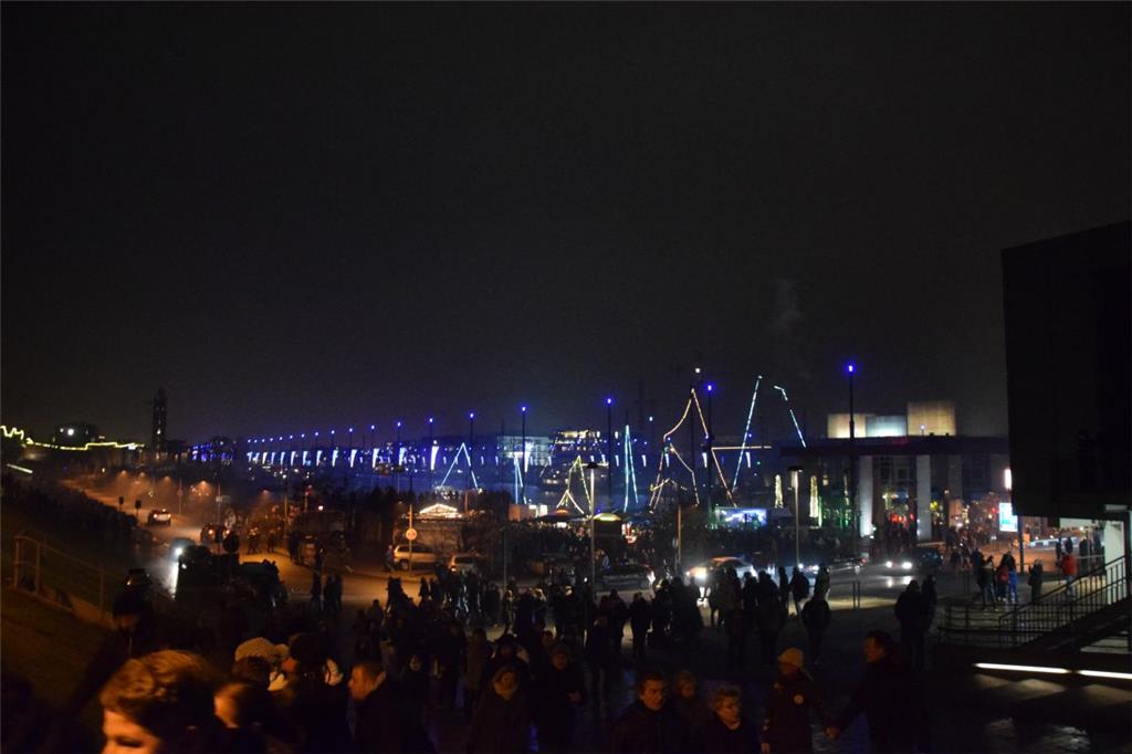 Silvester am Weserdeich
