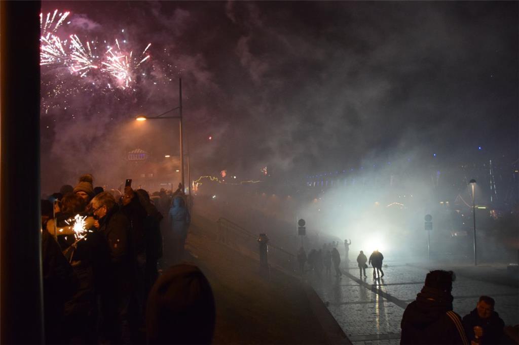 Silvester am Weserdeich