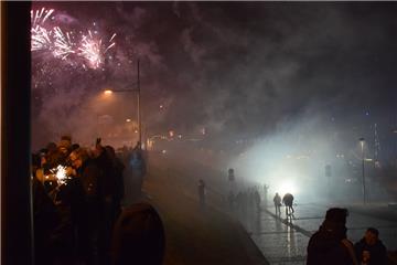 Silvester am Weserdeich