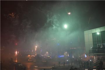 Silvester am Weserdeich