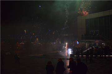 Silvester am Weserdeich