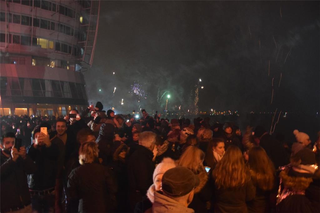 Silvester am Weserdeich