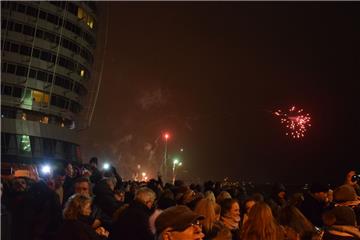 Silvester am Weserdeich