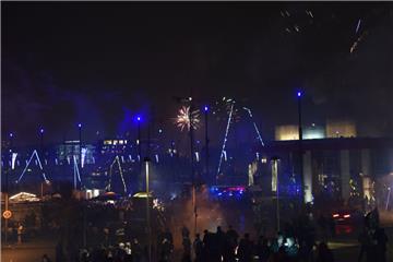 Silvester am Weserdeich