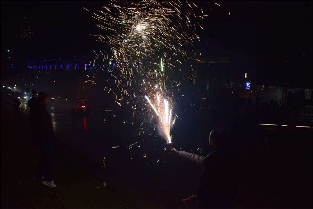Silvester am Weserdeich
