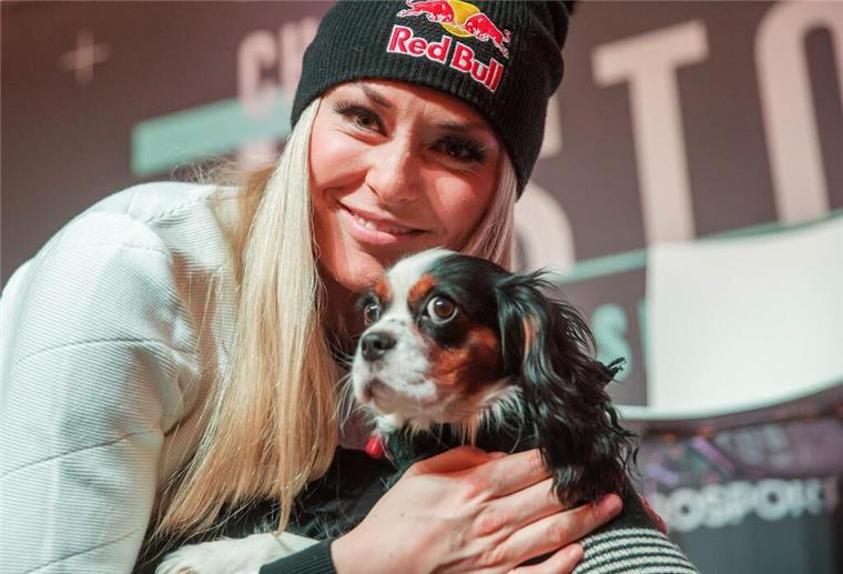 Skirennfahrerin Lindsey Vonn trauert um ihre gestorbene Hündin Lucy.