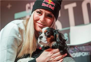 Skirennfahrerin Lindsey Vonn trauert um ihre gestorbene Hündin Lucy.