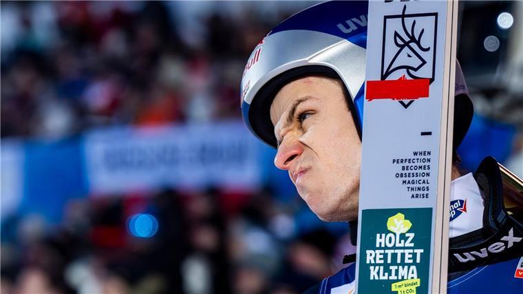 Krise bei deutschen Skispringern geht weiter Skispringer Andreas Wellinger war der beste Deutsche beim Weltcup in Lake Placid.