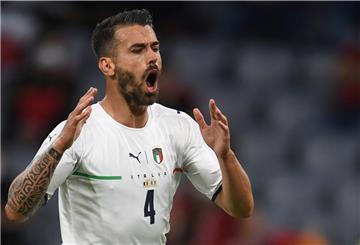 So fit wie auf dem Foto ist Italiens Leonardo Spinazzola leider nicht mehr. In London wird er nur Zuschauer sein.