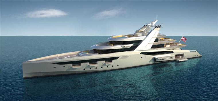 Lloyd Werft Bremerhaven plant Luxusyacht So könnte das neue mögliche Millionenprojekt der Lloyd-Werft Bremerhaven aussehen. Unter dem Projektnamen "Diva" soll diese fast 100 Meter lange Luxusyacht entstehen. Vorausgesetzt es findet sich ein Käufer.