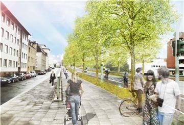 So könnte die Kennedybrücke aussehen. Weiter gehts bei NORD|ERLESEN.