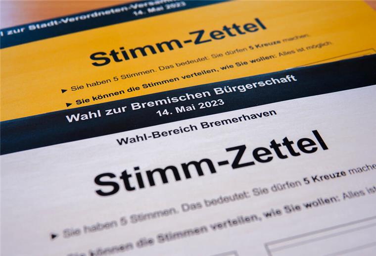Die Stimmzettel