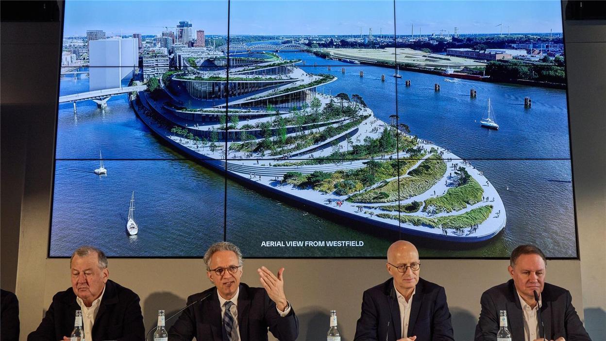 Büro Bjarke Ingels Group gewinnt Wettbewerb für neue Oper So sieht das Gebäude von oben aus.