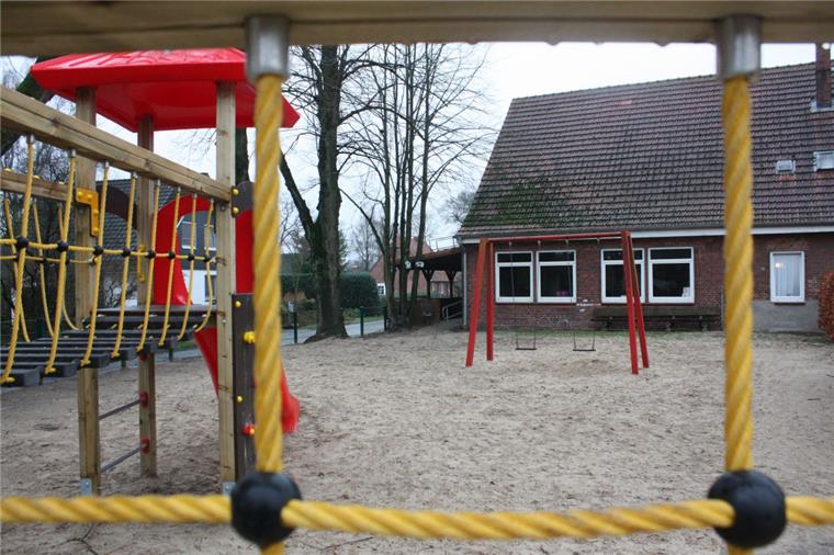 DRK baut neue Kita in der Gemeinde Beverstedt So sieht der Kindergarten in Wellen aktuell aus. An dem Standort soll ab 2019 eine neue, zweigruppige Kita entstehen.