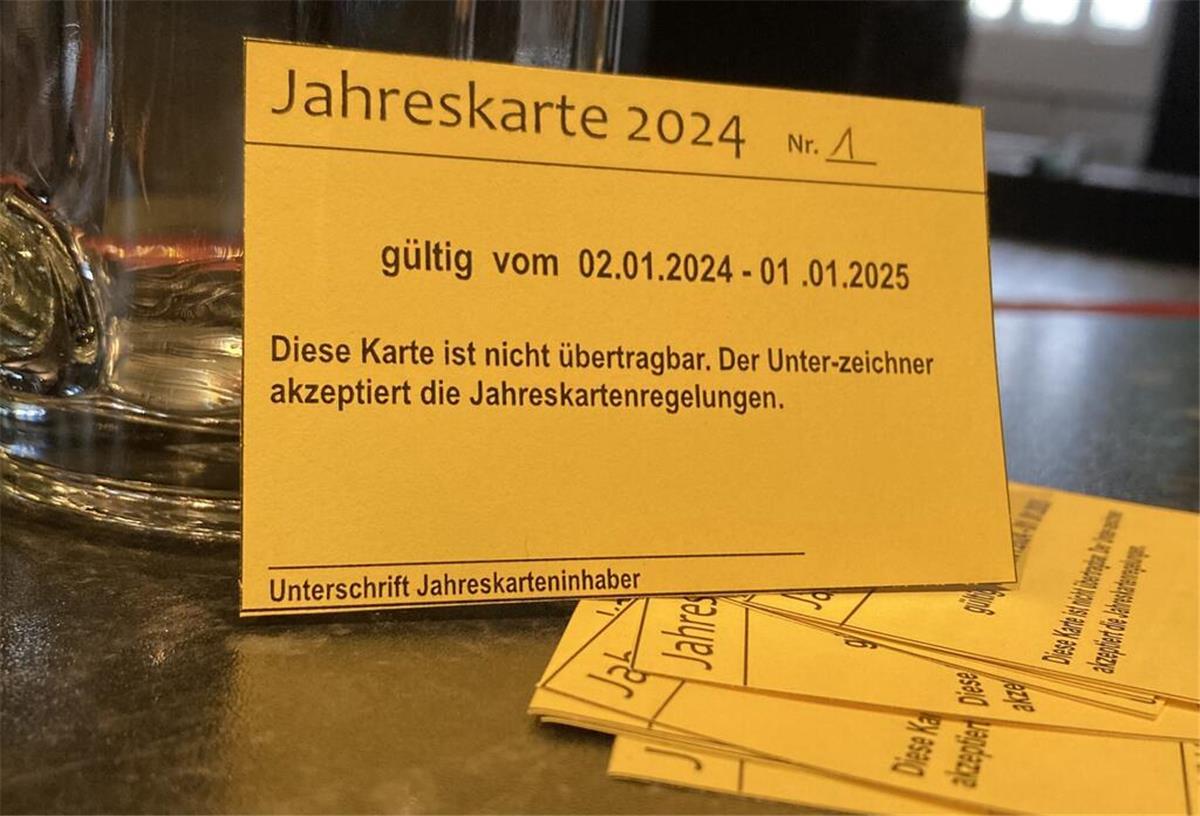 Jahnhalle Nordenham So bekommt ihr die Jahreskarte und diese Vorteile hat sie